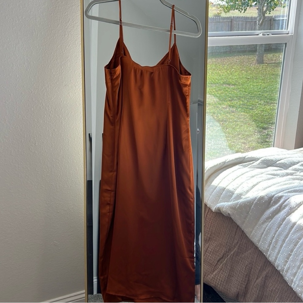 Abercrombie Satin Dress NWT - Picture 2 of 3